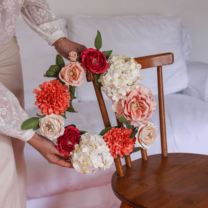 couronne-fleurs-papier-flowrette-marque-durable