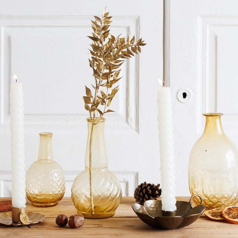 Vase en verre recyclé Sun