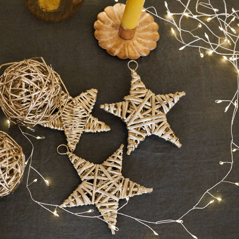 Petite étoile de sapin x5