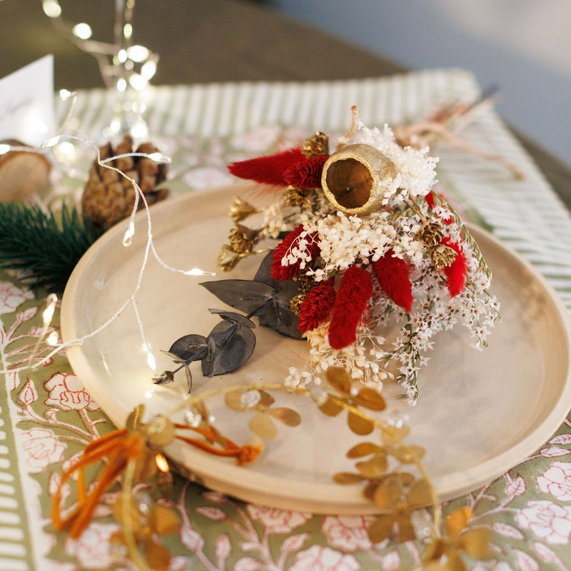 Petits bouquets de Noël x3