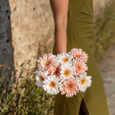 fleur-papier-flowrette-gerbera-corail