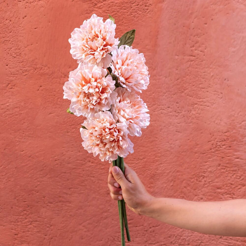 fleur-papier-flowrette-dalia-corail-colore