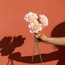 fleur-papier-flowrette-dalia-corail-colore