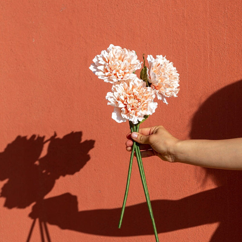 fleur-papier-flowrette-dalia-corail-colore