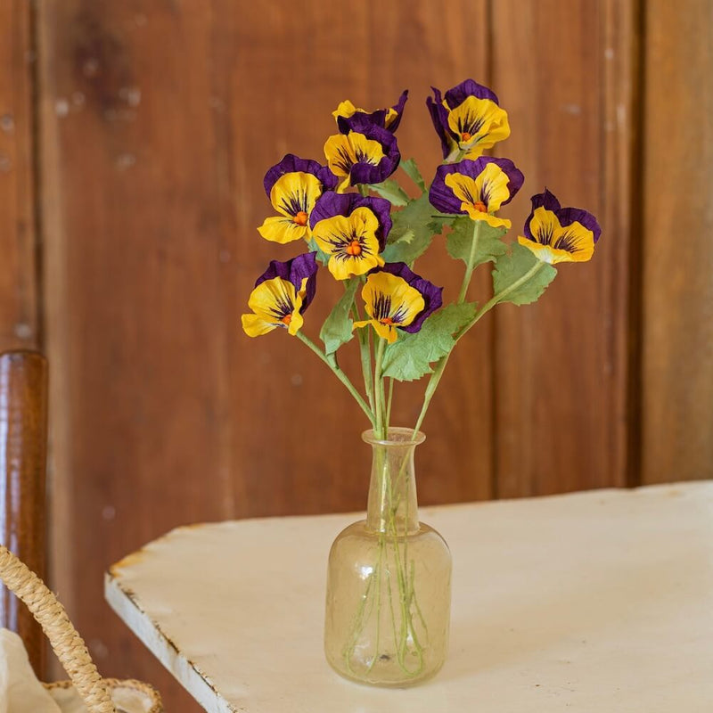 fleur-papier-flowrette-pensees-violets