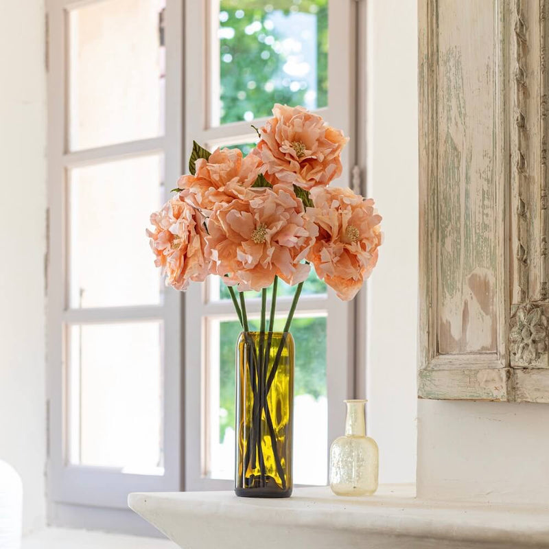 fleur-papier-flowrette-pivoine-couleur-corail