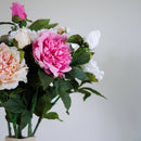 Bouquet of Peonies Flores artificiales