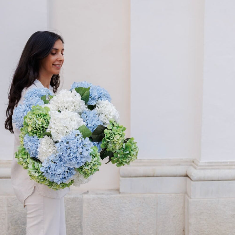 Light blue hydrangea
