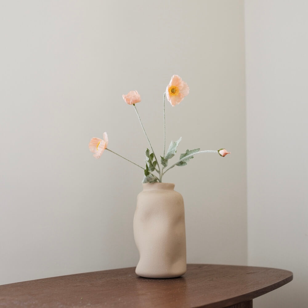Corail artificial poppy