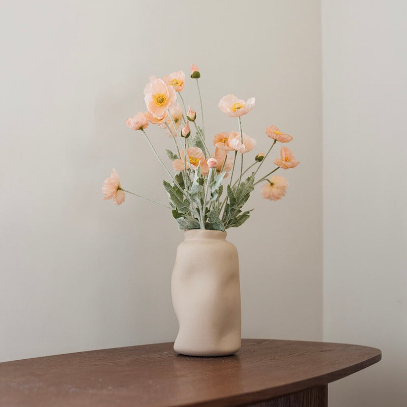 Corail artificial poppy