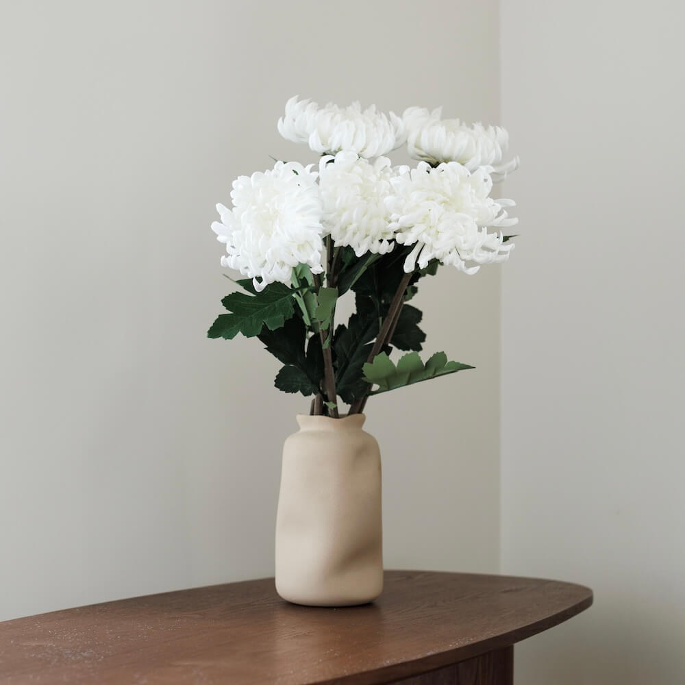 White chrysanthemum