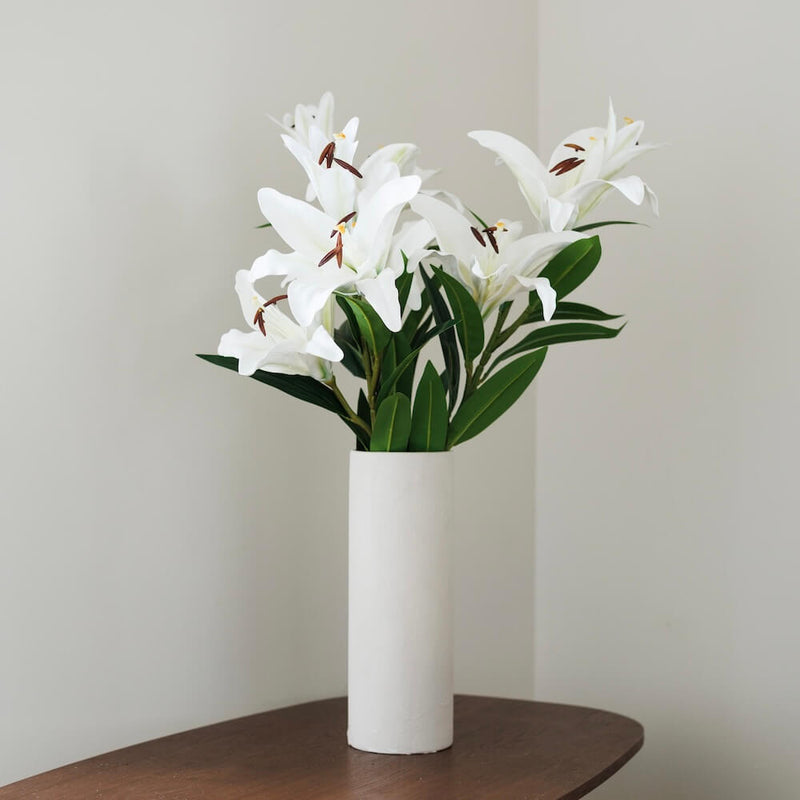 White lilies