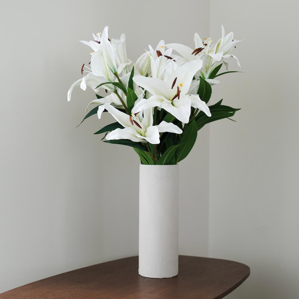 White lilies