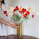 Bouquet of Artificial Flowers Pavotes