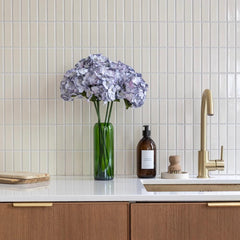 Light blue paper hydrangea