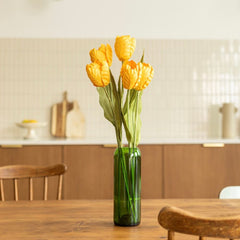 Tulipán de papel amarillo