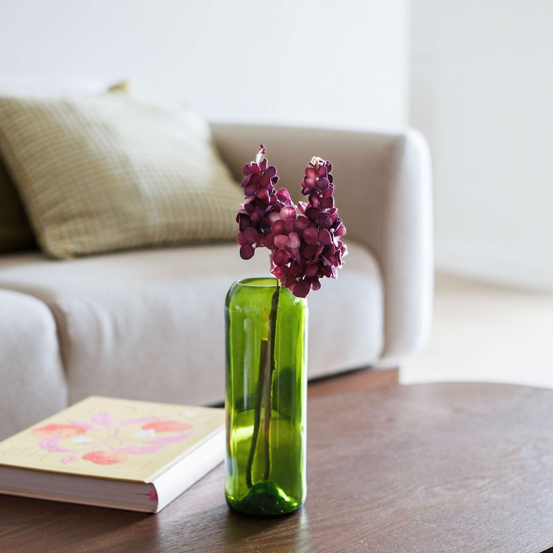 Hortensia paniculé en papier violet