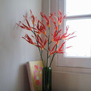 Orchidée de la Passion en papier orange