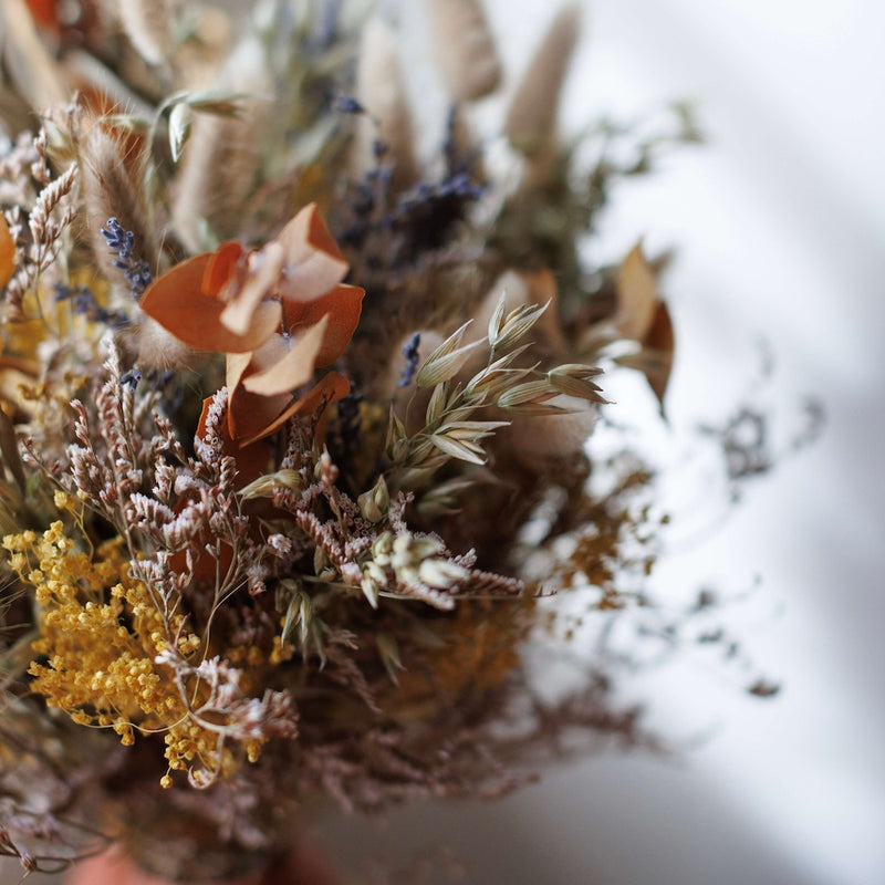 Bouquet fleurs séchées et stabilisées Stanislas