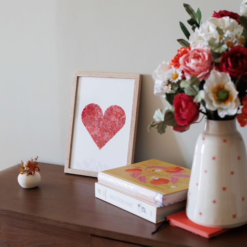 herbier-fait-main-fleurs-coeur