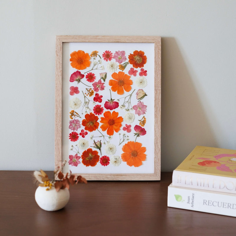 herbier-fait-main-orange