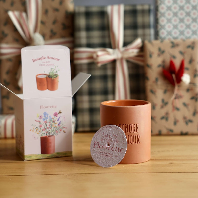 Bougie Amour Terracotta