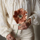 grand-pavot-en-papier-beige