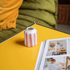 Rose striped soliflore