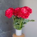 fleurs artificielles flowrette. Renoncule fuchsia flowrette