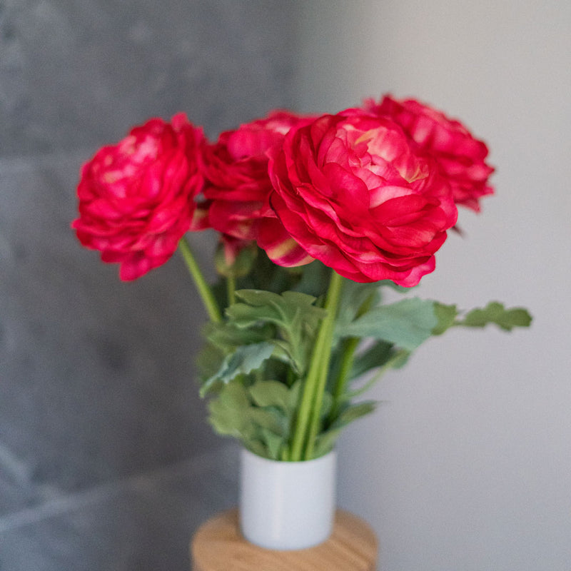 fleurs artificielles flowrette. Renoncule fuchsia flowrette