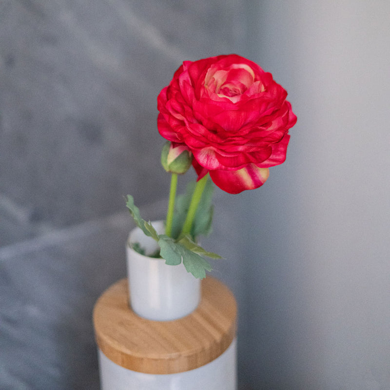 fleurs artificielles flowrette. Renoncule fuchsia flowrette