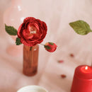 Rose Queen en papier rouge