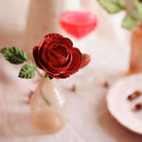 Rose Queen en papier rouge