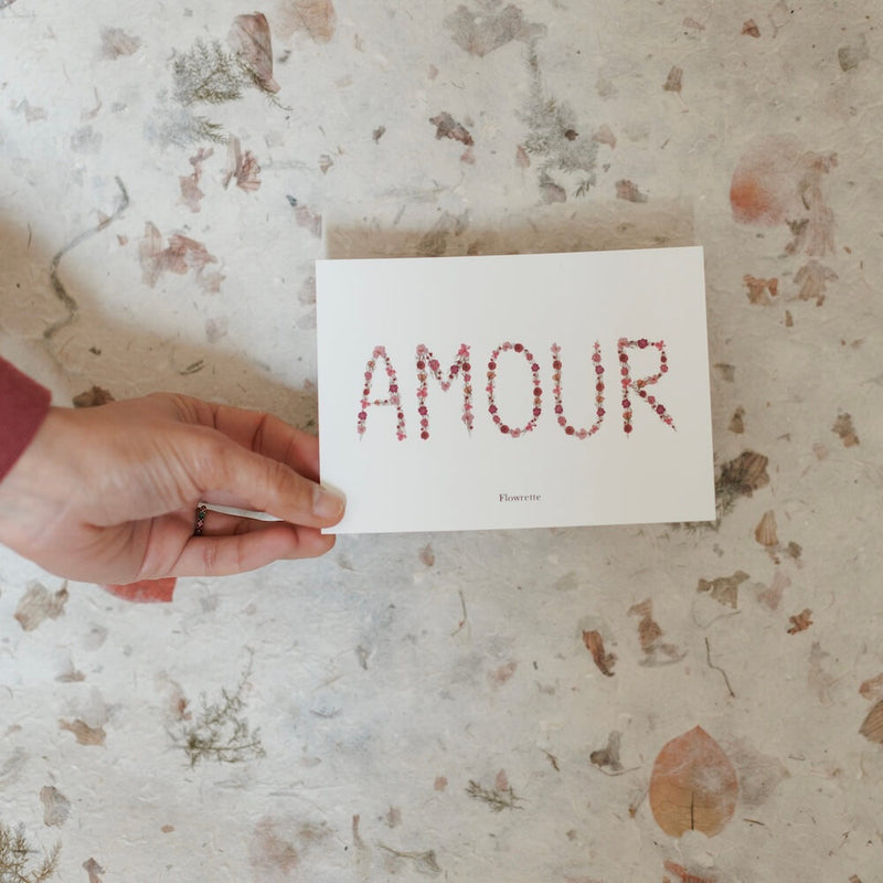Carte postale Amour