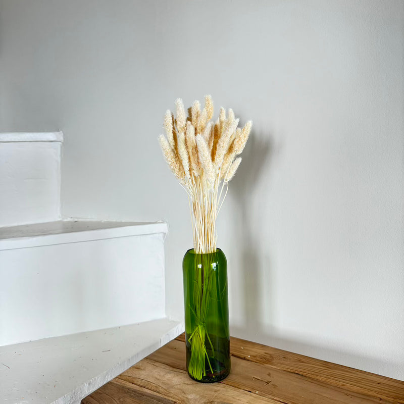 Botte fleurs séchées Sétaire Blanc