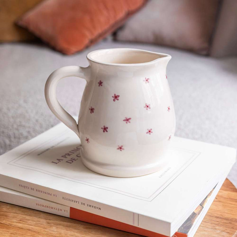 pichet-artisanal-fait-main-fleurs