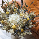 Bouquet fleurs séchées et stabilisées Gautier