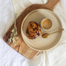 assiette-dessert-ceramique-beige