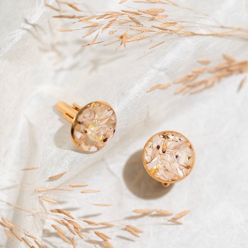 Grandes boucles d'oreilles Alba