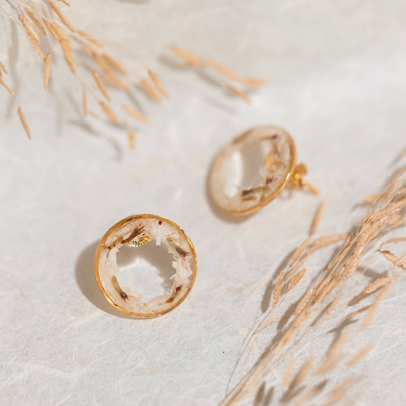 Grandes boucles d'oreilles Alba