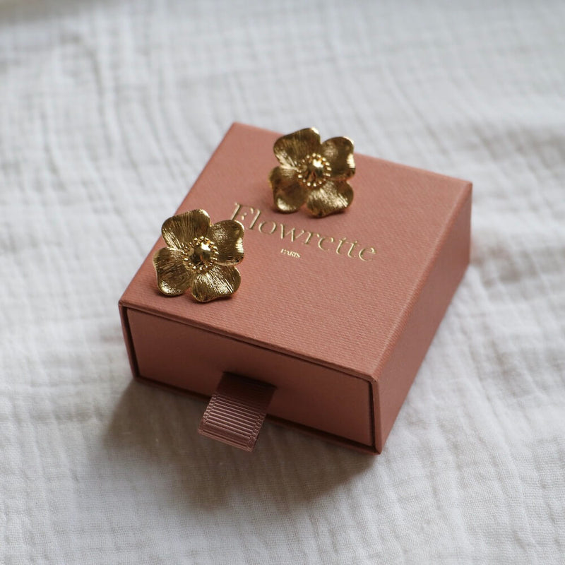 Petites boucles d'oreilles Bertille