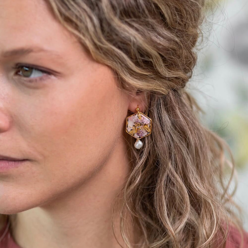 Grandes boucles d'oreilles Scarlette