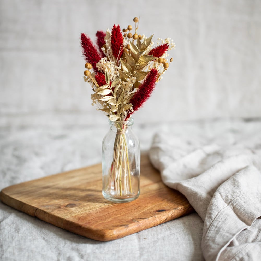 Petit bouquet Noël rouge