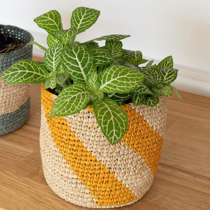 panier-raphia-jaune-9cm