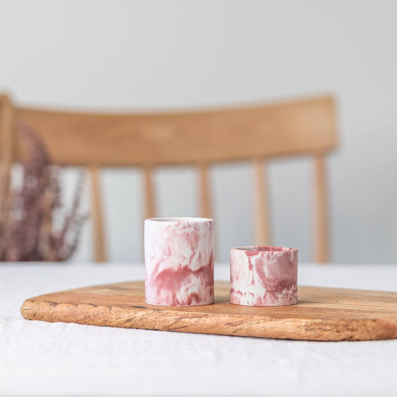 bougeoirs-effet-marbre-rose