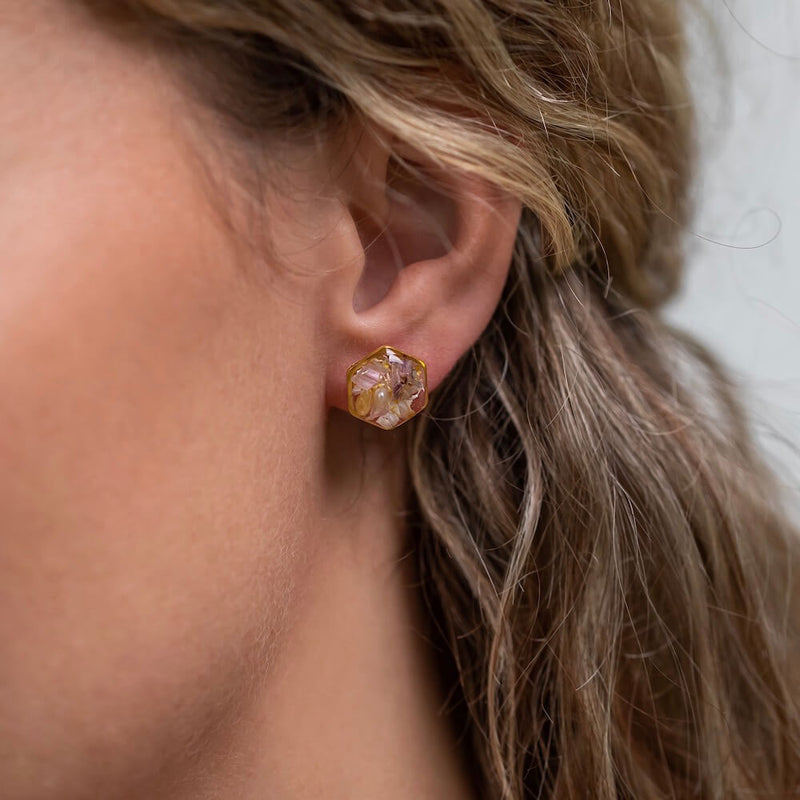 Petites boucles d'oreilles Scarlette