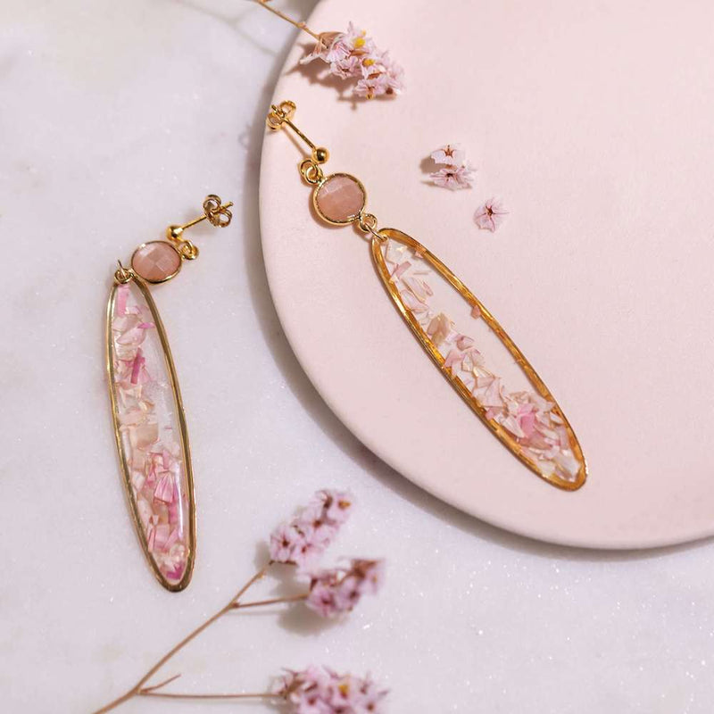 Petites boucles d'oreilles Léonie