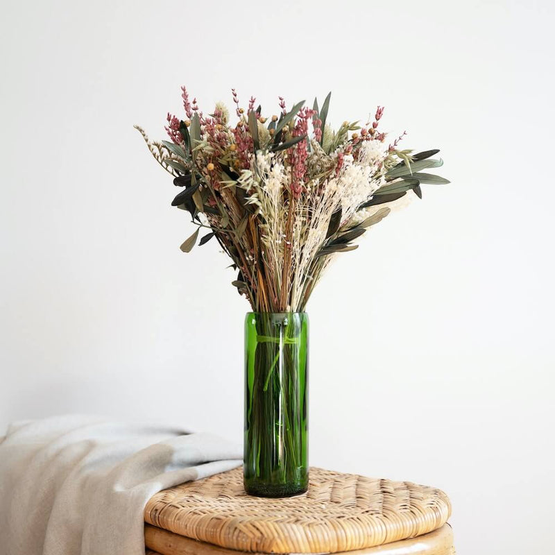 vase-upcycling-bouteille-vin-flowrette-septembres-vert-taille-m